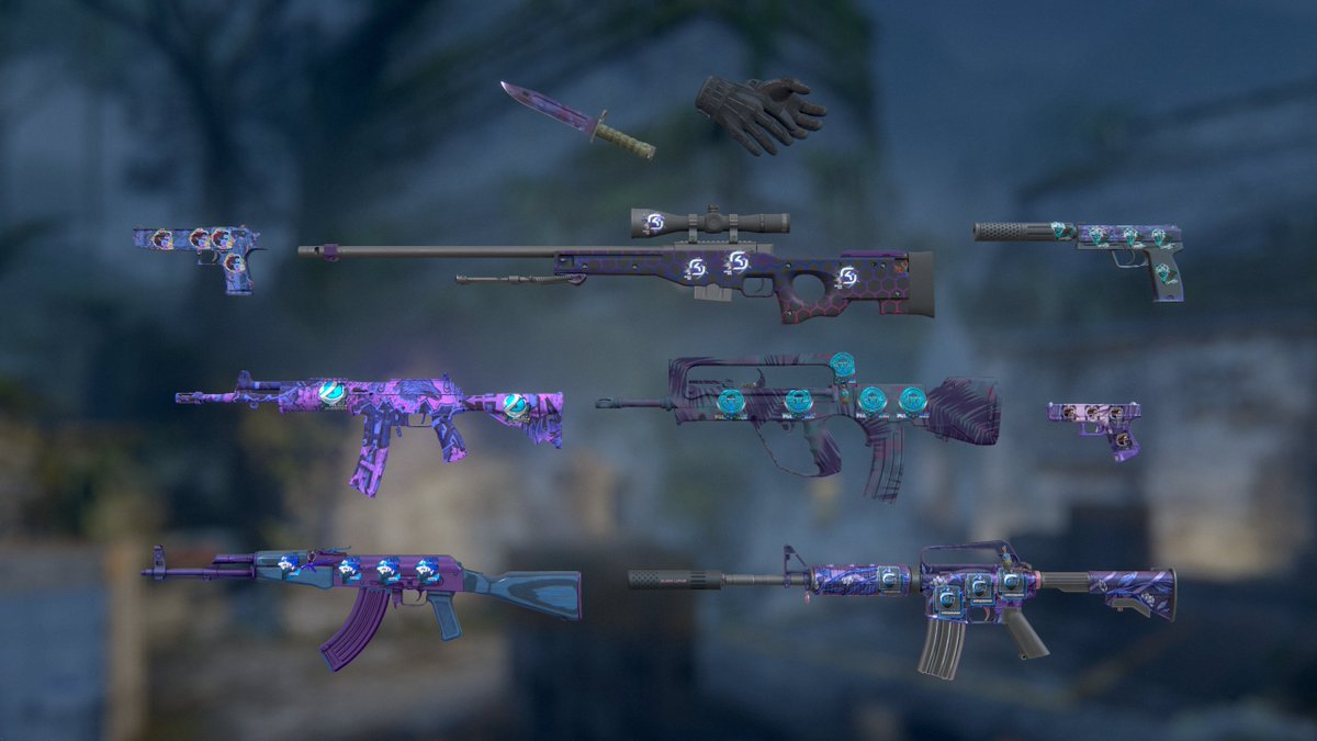 Aaron_CS2's tweet photo. My dark purple loadout, before I sold my black pearl
😈 https://t.co/o5aHOkch1B