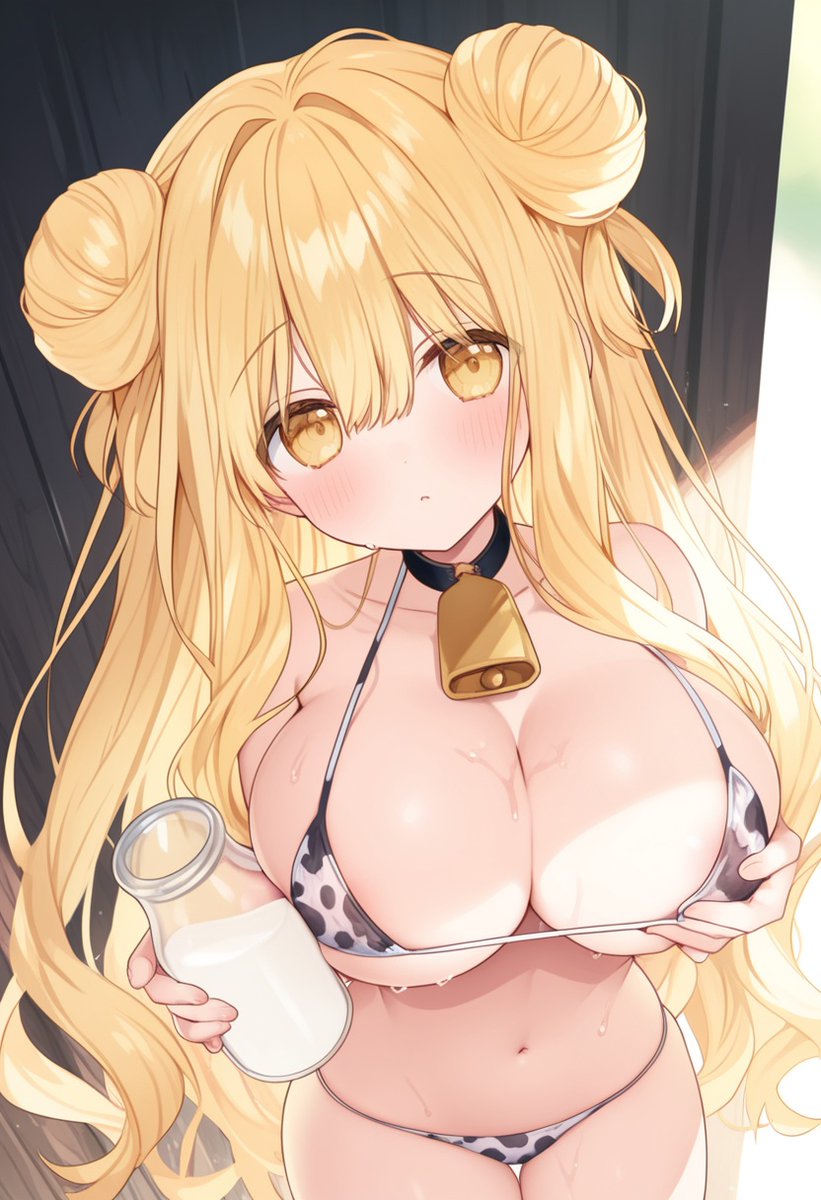 fg0320925615165's tweet photo. 牛柄ビキニ六喰ちゃん 
SFWイラスト
#AIArt https://t.co/KlTnSljqxm