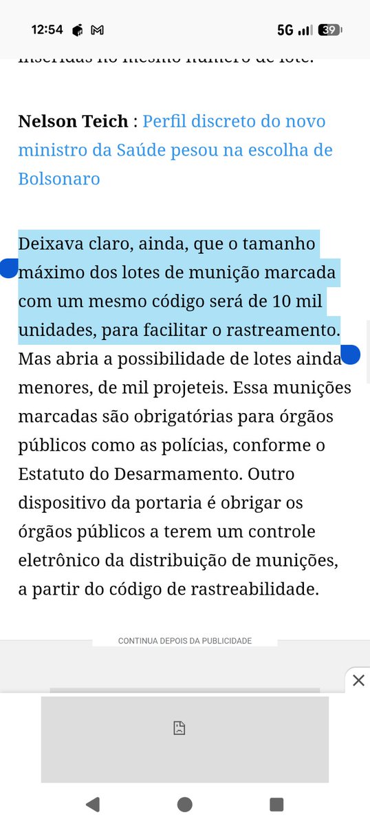 rafaelceleste's tweet photo. @LuisPedroCasal @mvhouse @Braun10cristian Não precisa revogar esse artigo pra melhorar o rastreamento. O Exército já fez essas melhorias (diminuindo os tamanhos dos lotes) em 2020 e o miliciano pai quem revogou

Revogar agora não ajuda em nada. O PL só revoga, não melhora e não justifica pq revoga. Coisa de bandido https://t.co/4kiTT3Wvk4