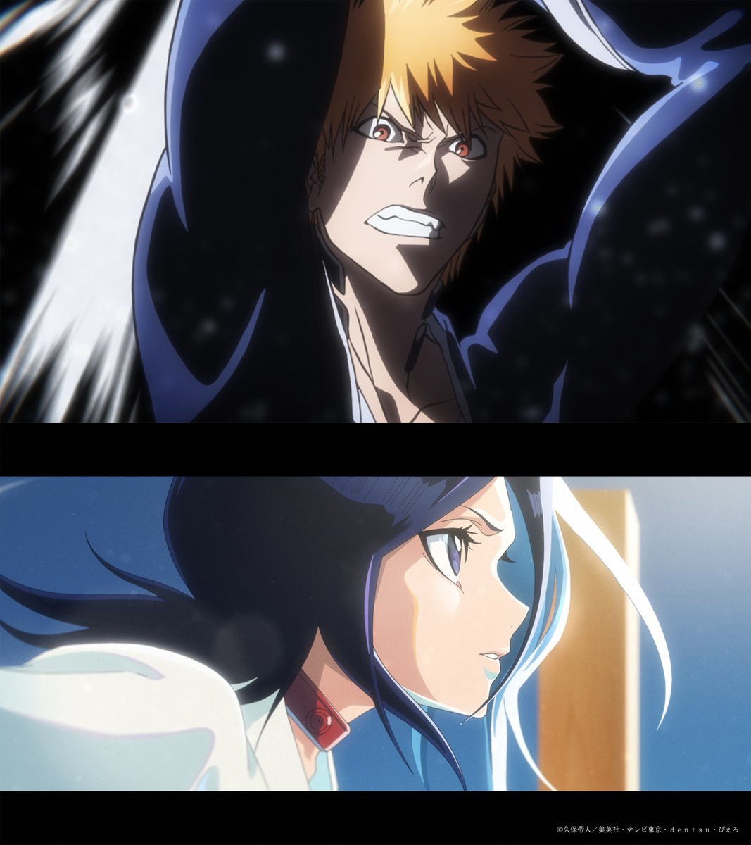 oricon_anime_'s tweet photo. ■『BLEACH』声優陣インタビュー
⠀
"一護"森田成一＆"ルキア"折笠富美子、
22年の時を経て仲間から家族に
https://t.co/NgjiwqChGe
⠀
🔸現場の空気感もずっと変わらず
森田「親戚の法事みたいな。死神だけに笑」
キャスト陣は「各々が護廷十三隊の隊長格」
⠀
🔸長年演じるもキャラと同一化はせず
折笠→ルキア「憧れ。ずっと追いかけている」
@edokko_dey @fumiko_orikasa #BLEACH_anime