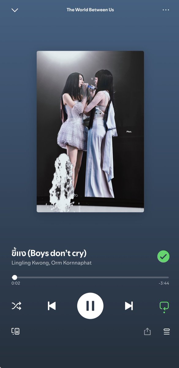 AlwaysSilent09's tweet photo. LingOrm The World Between Us D2 PLAYLIST UPDATED.
Sorry for the wait! You cn nowdownload the new playlist for visuals!🫶🫶🫶

https://t.co/H2fAREl8ka

#LingOrmBetweenUsConcertD2
#LingOrmBetweenUsConcertD1 
#LingOrm https://t.co/HJZEgQcbkt