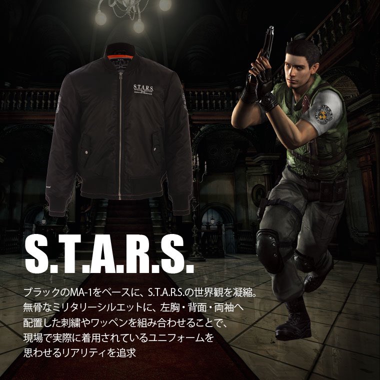 bodymaker82's tweet photo. 『BODYMAKER×BIOHAZARD 30th ANNIVERSARY』
人気コラボアイテムMA-1ジャケットが復刻
「R.P.D.」「S.T.A.R.S.」を10月20日（火）より予約販売開始！

今回復刻するのは、前回好評を博したMA-1 ジャケット2 モデル。作品のファンはもちろん、ミリタリーファッションを愛する方にもお楽しみいただけるアイテムです。　　　　
どちらもスポーツメーカーとして培ってきたノウハウを活かし、「バイオザード」シリーズの世界観とミリタリーの魅力を融合。細部にまでこだわり、作品の世界をリアルに纏うことができる特別なジャケットに仕上げました。
シリーズ30 周年という記念すべき節目に復活する、『BODYMAKER × BIOHAZARD 30th ANNIVERSARY』の
スペシャルコラボレーション。前回手に入れられなかった方も、この機会にぜひチェックしてください。

https://t.co/bJ1Gvqx2vx

#バイオハザード #biohazard #stars #rpd