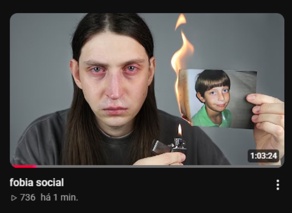 choquei's tweet photo. 🚨URGENTE: O vídeo do felca é sobre fobia social. Vão assistir? https://t.co/mD92geBC4P