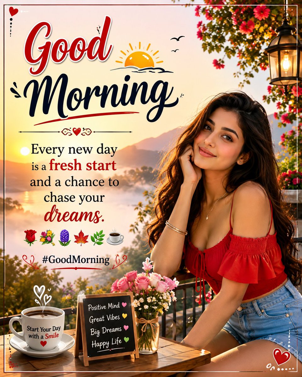 News2ThePoint's tweet photo. "A new day, a fresh start. May today bring you peace, joy, and plenty of reasons to smile." #GoodMorning ☕ https://t.co/s4DGMLTr3Z
