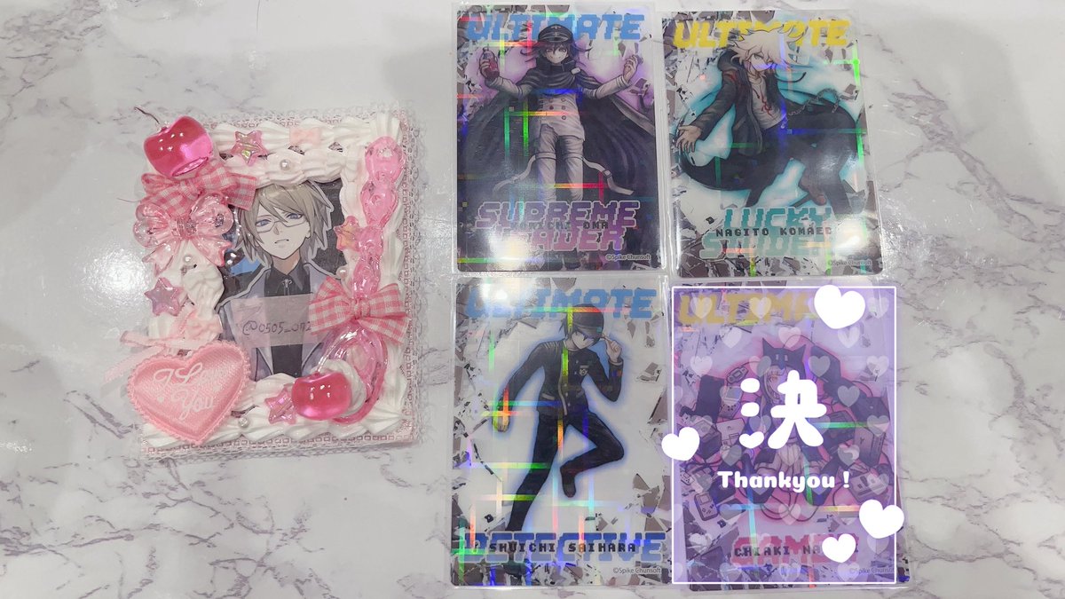 0807_0727's tweet photo. @1

ダンガンロンパ 100均 コレクションカード
交換 買取

譲┆͓̽画像のもの 定価+送料

求┆͓̽十神

⟡1枚目は4枚目含む交換のみ
✧2枚目は4枚目含む方優先
✧十神は買取もしております(PayPay)

1部お声掛け中
お気軽にお声掛けください୨୧

 #ダンガンロンパ交換 https://t.co/jQgLsBQHJW