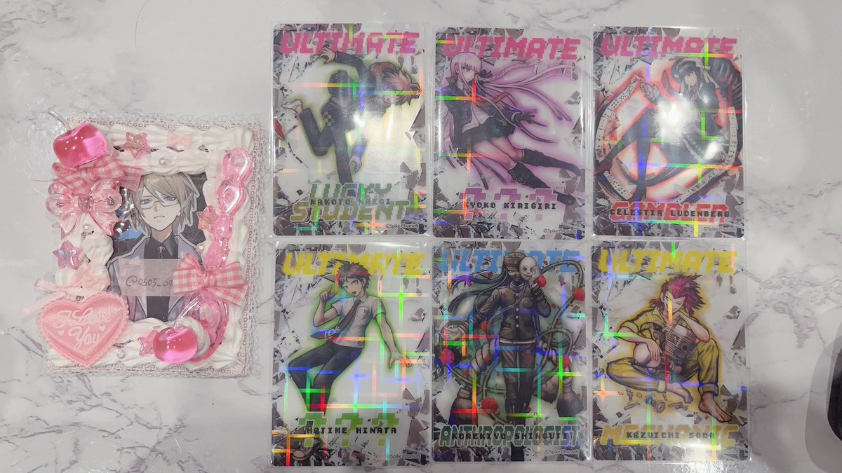 0807_0727's tweet photo. @1

ダンガンロンパ 100均 コレクションカード
交換 買取

譲┆͓̽画像のもの 定価+送料

求┆͓̽十神

⟡1枚目は4枚目含む交換のみ
✧2枚目は4枚目含む方優先
✧十神は買取もしております(PayPay)

1部お声掛け中
お気軽にお声掛けください୨୧

 #ダンガンロンパ交換 https://t.co/jQgLsBQHJW