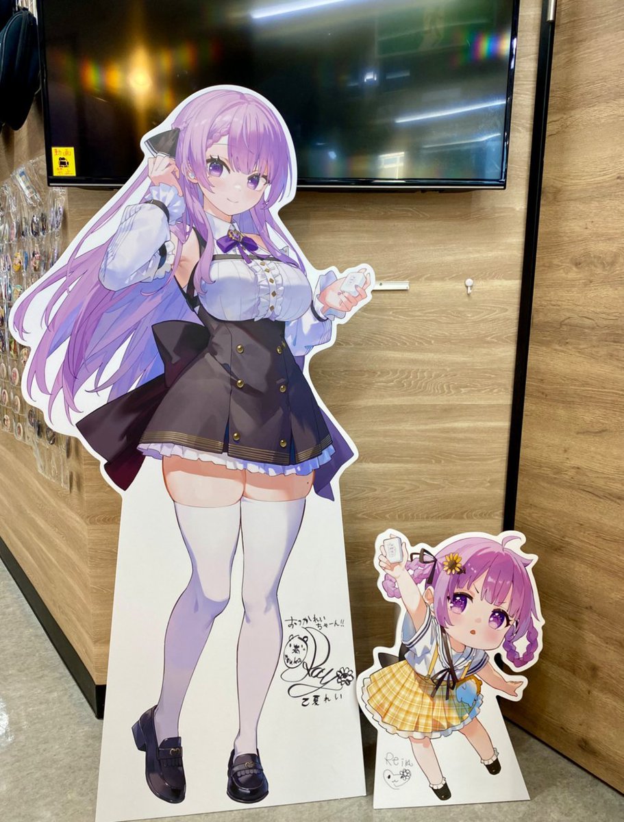ONKYO_ANIME's tweet photo. ／
受注期間は2026/10/23（金）15:00迄⚠️
＼
シングルマザーVTuber『#乙夏れい』
新規録り下ろしボイス搭載ワイヤレスイヤホン🌻🐹

#音アニ 1号店にて等身大パネルがお出迎え✨
ご試聴&amp;オリジナルグッズのご購入が可能です🙌

ぜひお立ち寄りください🎶

⬇️ご購入はこちら⬇️
https://t.co/VnwZPv4TBL https://t.co/veN6Z8wEVc