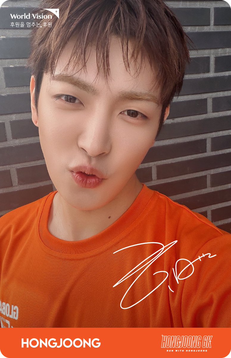 lovelifebeauty_'s tweet photo. [📷] Hongjoong’s photocards as a reward for participating in this year’s 6K 🧡 https://t.co/5sqEj7ipUk
