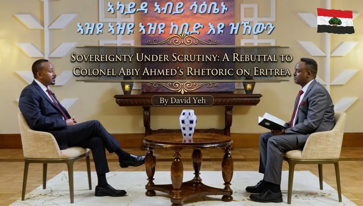 Yehdavid's tweet photo. Sovereignty Under Scrutiny:A Confutation to Colonel @AbiyAhmedAli’s Rhetoric on Eritrea; Aggressive centralization, military reliance,&amp; provocative foreign policy have shattered Ethiopia, fueled severe internal wars,&amp; dangerously destabilized z HOA.
👇👇👉
https://t.co/XkpUvoH4qp https://t.co/QsgALzml3t