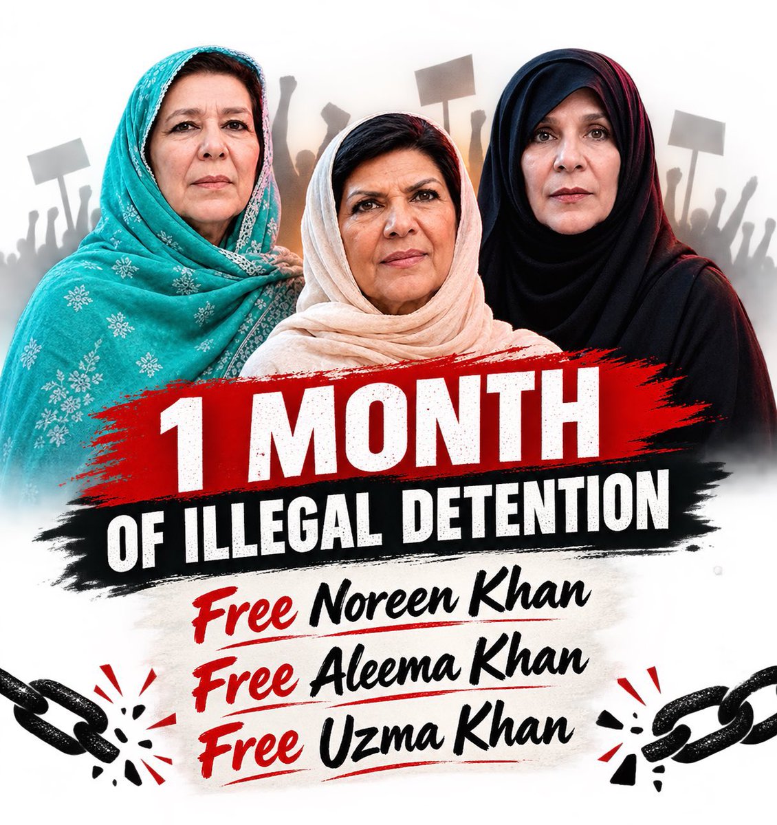 IftikharAButtar's tweet photo. ✍️ جنگل کا قانون!!!!

جہاں قانون کا نام لے کر قانون کی خود توہین ہو رہی ہے۔ عمران خان صاحب کی تینوں بہنیں — علیمہ خان، نورین نیازی اور ڈاکٹر عظمیٰ خان — جنہیں ستمبر کے وسط میں لاہور میں پنجاب مینٹیننس آف پبلک آرڈر آرڈیننس 1960 کی دفعہ 3 کے تحت 30 دن کے لیے نظر بند کیا گیا تھا، ان کی وہ مدت ختم ہو چکی ہے۔ آج اس مدت کو دو دن گزر چکے ہیں، مگر وہ اب بھی کوٹ لکھپت جیل کی دیواروں کے پیچھے ہیں۔ https://t.co/A1jGlepbAy 
یہ کوئی معمولی بات نہیں۔ یہ وہ خواتین ہیں جو خود سیاسی عہدوں پر نہیں بیٹھی تھیں۔ یہ وہ بہنیں ہیں جن کا واحد جرم یہ ہے کہ وہ اپنے بھائی کی آواز بنیں، اس سے ملاقات کی کوشش کیں، اور آئین کی بالادستی کا مطالبہ کرنے والوں کے ساتھ کھڑی رہیں۔ انتظامیہ نے انہیں “عوامی امن و امان کے لیے خطرہ” قرار دے کر حراست میں لیا۔ مگر سوال یہ ہے کہ جب وہ مدت پوری ہو گئی جس کے لیے حکم جاری کیا گیا تھا، تو پھر کس قانون کے تحت اب بھی انہیں قید رکھا جا رہا ہے؟ @ptiofficial 
3-MPO ایک حفاظتی حراست کا قانون ہے۔ اس کا مقصد یہ نہیں کہ کسی خاندان کی خواتین کو غیر معینہ مدت کے لیے جیل میں بند کر دیا جائے۔ لاہور ہائی کورٹ میں ان کی حراست کے خلاف پٹیشنز دائر ہوئیں۔ عدالت نے دواؤں کی فراہمی کا حکم دیا — کیونکہ ڈاکٹر عظمیٰ خان کی صحت کے مسائل تھے — مگر رہائی کی استدعا مسترد کر دی گئی۔ اب جب کہ 30 دن گزر چکے ہیں، تو عدالت اور انتظامیہ دونوں پر یہ ذمہ داری ہے کہ وہ یا تو فوری رہائی دیں یا پھر واضح، تحریری اور قانونی بنیاد بتائیں کہ مزید حراست کس وجہ سے جاری ہے۔ خاموشی خود ایک جواب ہے۔ https://t.co/NWDBEq08JC 
ہم یہ نہیں کہتے کہ قانون نہ ہو۔ ہم یہ کہتے ہیں کہ قانون کا استعمال انتخابی اور سیاسی انتقام کا آلہ نہ بنے۔ جب خواتین کو رات کے اندھیرے میں اٹھایا جائے، جب خاندان کو ملاقات سے محروم رکھا جائے، اور جب مقررہ مدت کے بعد بھی رہائی نہ ملے، تو پھر یہ نظام خود اپنے آئین کے آرٹیکل 9 اور 10 کی خلاف ورزی کر رہا ہے۔ آزادی کا حق، حفاظتی ضمانتوں کا حق، اور منصفانہ سماعت کا حق — یہ کوئی نظریاتی باتیں نہیں، یہ آئینی حقوق ہیں۔
آج کا سوال صرف تین بہنوں کی رہائی کا نہیں۔ آج کا سوال یہ ہے کہ کیا اس ملک میں کوئی بھی خاندان اتنا محفوظ ہے کہ اس کی خواتین کو صرف اس لیے قید نہ کیا جا سکے کہ وہ کسی سیاسی قیدی کے قریبی رشتہ دار ہیں۔ اگر جواب نہیں ہے، تو پھر ہمیں صرف احتجاج نہیں بلکہ قانون کی بالادستی کا مطالبہ کرنا ہوگا۔
ہم مطالبہ کرتے ہیں:
•  فوری رہائی، کیونکہ مقررہ مدت ختم ہو چکی ہے۔
•  مکمل شفافیت: اگر کوئی نیا حکم ہے تو اسے عدالت اور خاندان کے سامنے پیش کیا جائے۔
•  بنیادی سہولیات، دواؤں اور قانونی وکلاء تک رسائی کی ضمانت۔
تاریخ یاد رکھتی ہے۔ وہ ان حکمرانوں کو یاد رکھتی ہے جو قانون کو ہتھیار بناتے ہیں، اور وہ ان لوگوں کو بھی یاد رکھتی ہے جو اس ظلم کے خلاف آواز اٹھاتے رہے۔ آج یہ آواز اٹھانے کا دن ہے۔ تین بہنوں کی آزادی کا مطالبہ صرف ایک خاندان کی بات نہیں — یہ ہر اس شہری کی بات ہے جو کل خود اس قانون کے دائرے میں آ سکتا ہے۔
اللہ پاکستان کو انصاف نصیب کرے۔ شکریہ۔
#خان_اور_فیملی_کو_رہا_کرو