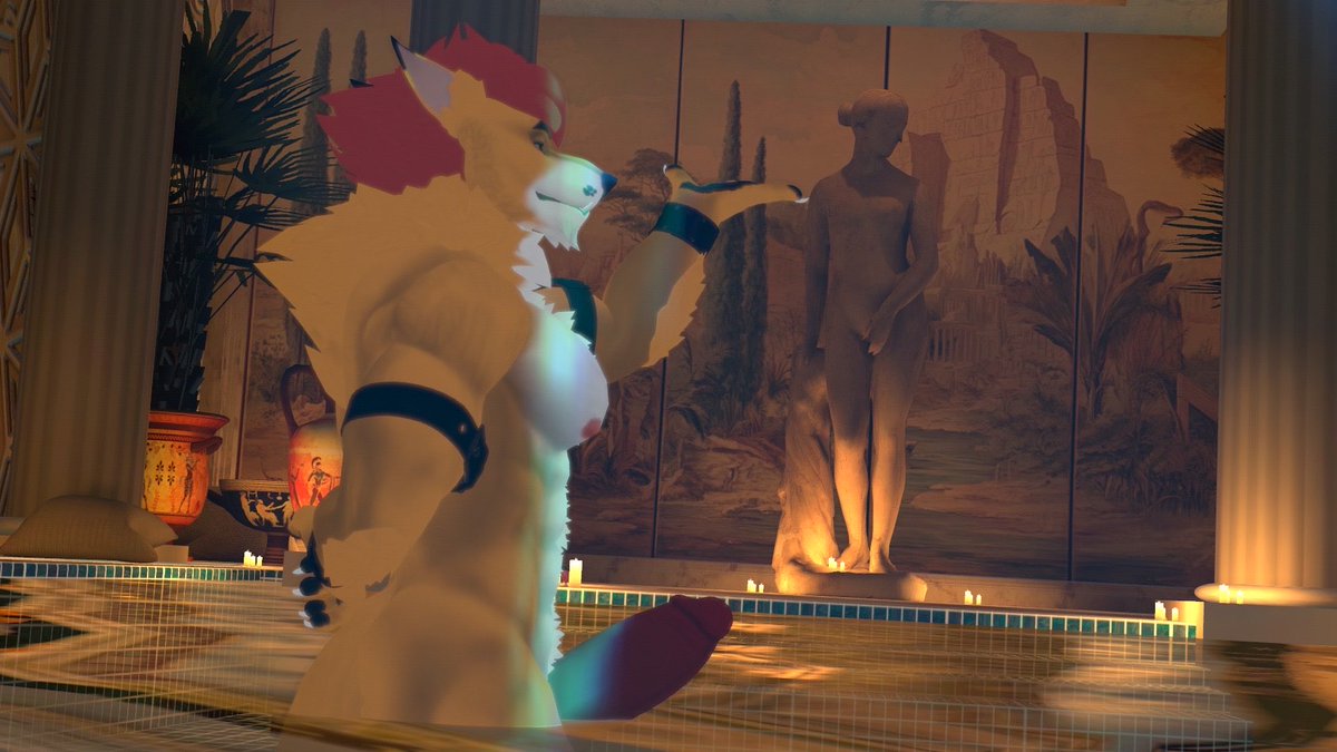 ADMiguely's tweet photo. 🌿- Ancient Heritage  - 🌿

~…Back in time is where all my tree lines of descendants started🏛️ - Here still looking nice and strong •

    ✦ Beneath the arches emerging from warm waters♨️~… You may see me as a stranger but I ensure Im charming🏺
#wolfman #Yiff #NSFW #VrChat18 https://t.co/kZsFkm9bxv