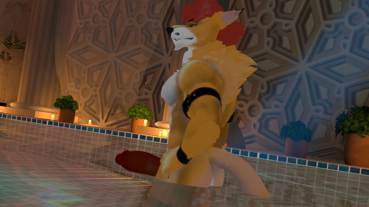ADMiguely's tweet photo. 🌿- Ancient Heritage  - 🌿

~…Back in time is where all my tree lines of descendants started🏛️ - Here still looking nice and strong •

    ✦ Beneath the arches emerging from warm waters♨️~… You may see me as a stranger but I ensure Im charming🏺
#wolfman #Yiff #NSFW #VrChat18 https://t.co/kZsFkm9bxv