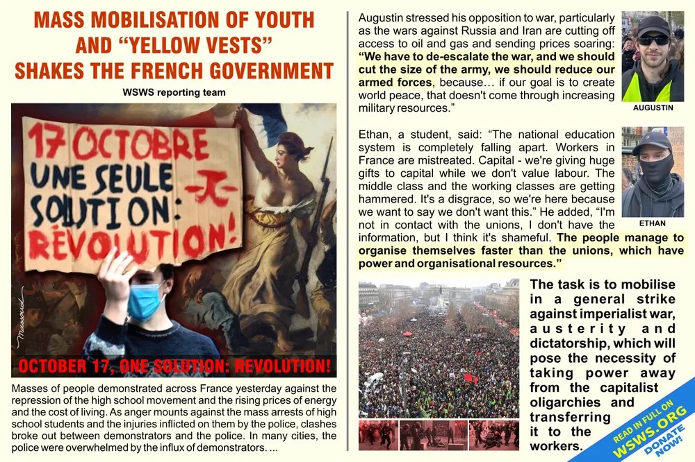 NoWar28052360's tweet photo. #FranceProtests #FrenchStudents #StudentProtest https://t.co/4EAirfRbJs