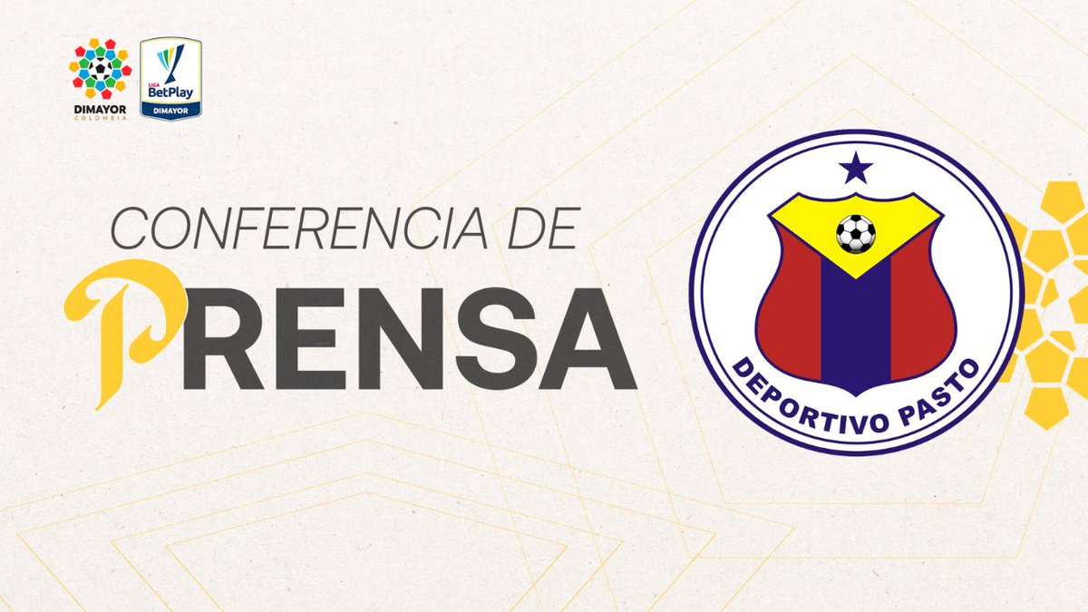 Dimayor's tweet photo. 👀 Ingresa a la conferencia de prensa de @DeporPasto 🎙️👉 https://t.co/c9dC0gWjqM

#LaCasaDeTodos https://t.co/Lo2qyGY3Bz