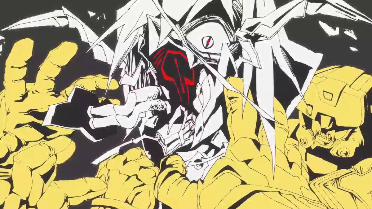 MON0EYE's tweet photo. These stills at the end of S201 are definitely Hiroyuki Imaishi's handiwork. https://t.co/Yge050YbmJ