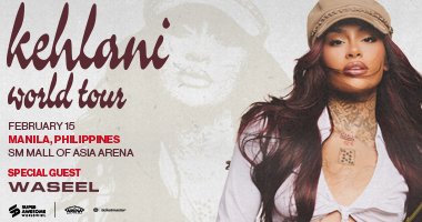 philconcerts's tweet photo. Pre-sale for kehlani starts tomorrow, October 21. https://t.co/BGcJXDlCQK