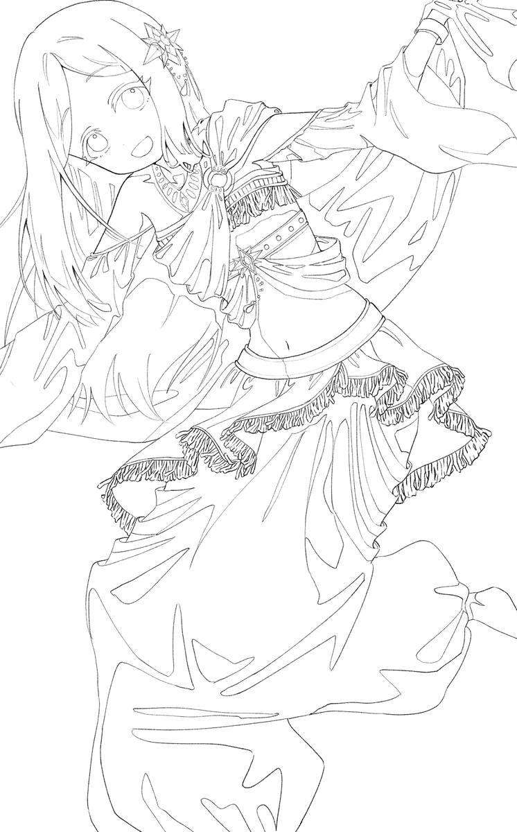 mememasu0211's tweet photo. 時代はマキシマム線画！！！！！！！！！　wip https://t.co/Xl5IZyzEaF
