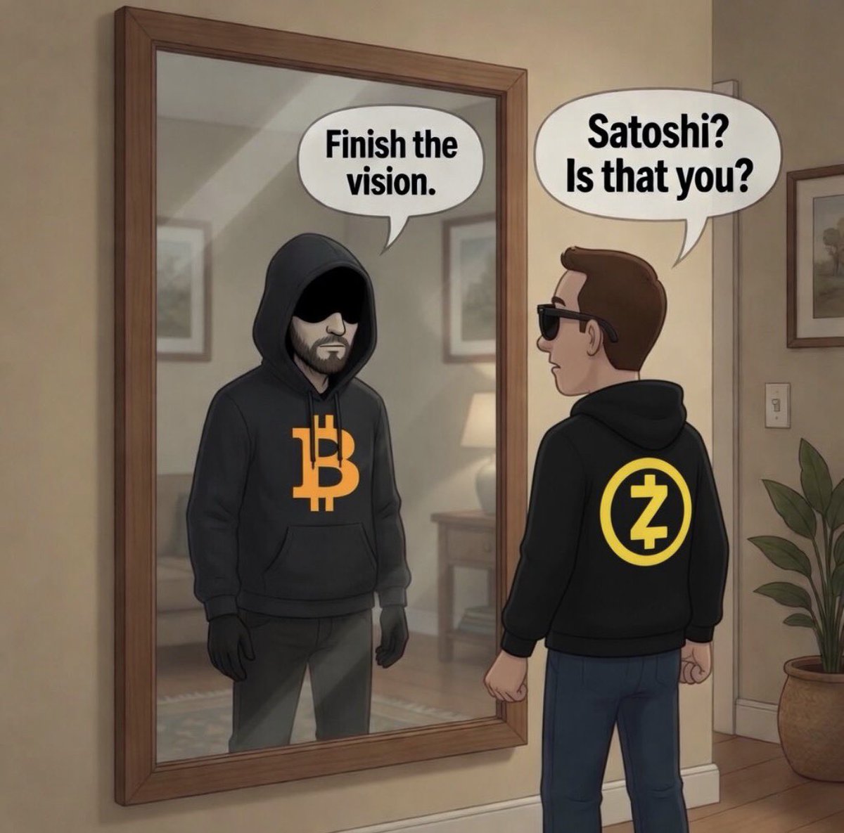 IAMSTACKMASTER's tweet photo. @aisarcore @theblockprof @zooko is a legend, even Satoshi knew that. https://t.co/R1GUTwQSir