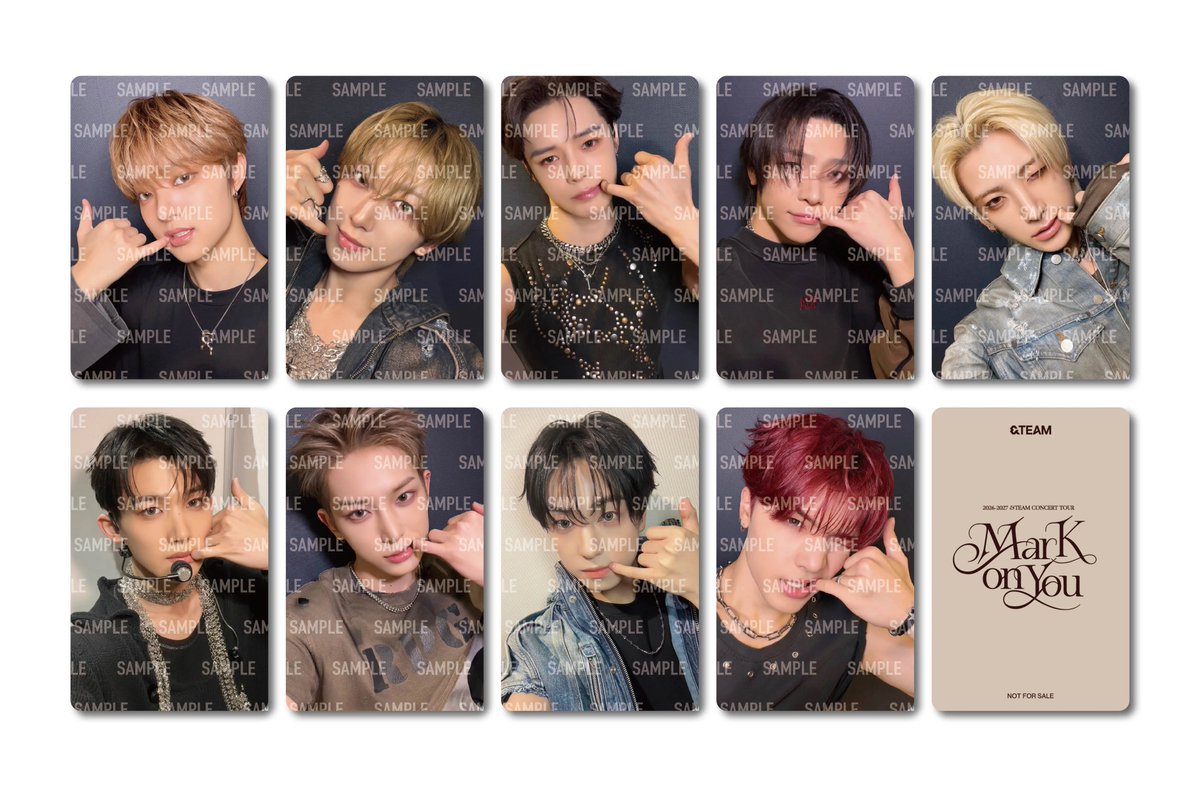 steveye9kr's tweet photo. &amp;TEAM Mark on You 公演記念トレカ買取

【譲】🎮👑🍓🐱🍙🐰🐥🐶

【求】￥870 (郵送の場合は＋送料)

タイミング逃しちゃってたのでゆるーく探します🫶2枠可。
お気軽にお声がけください✨️

#andteam交換
#andteam_交換 https://t.co/FktKXW1ydM