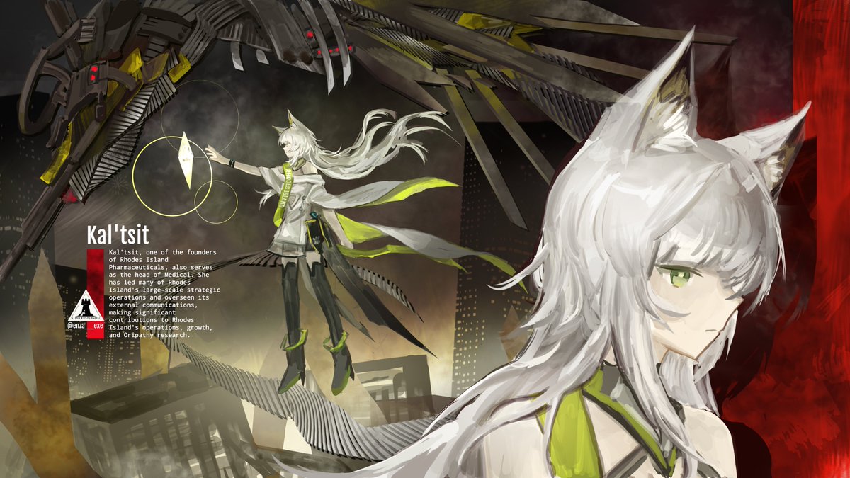 Enza_exe's tweet photo. Kal'tsit 

#Arknights #アークナイツ #fanart https://t.co/7yZZPTZaDP