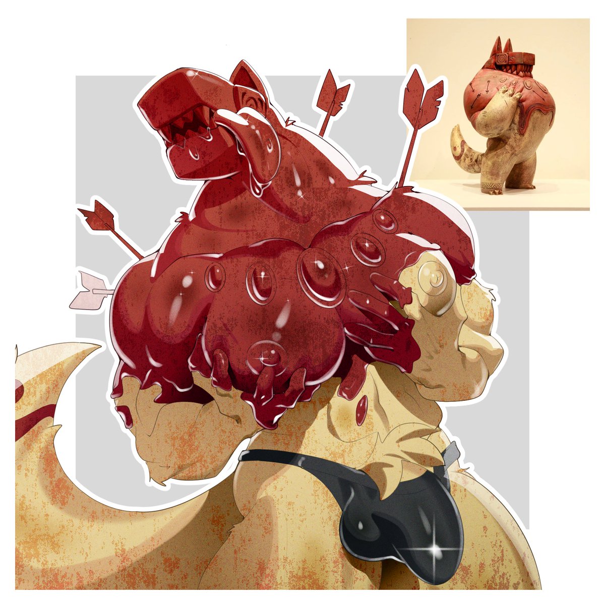 lior_aaa's tweet photo. "baranized zinggg....!!!!" 

#Baraart #wookada https://t.co/iY8GSLchmf