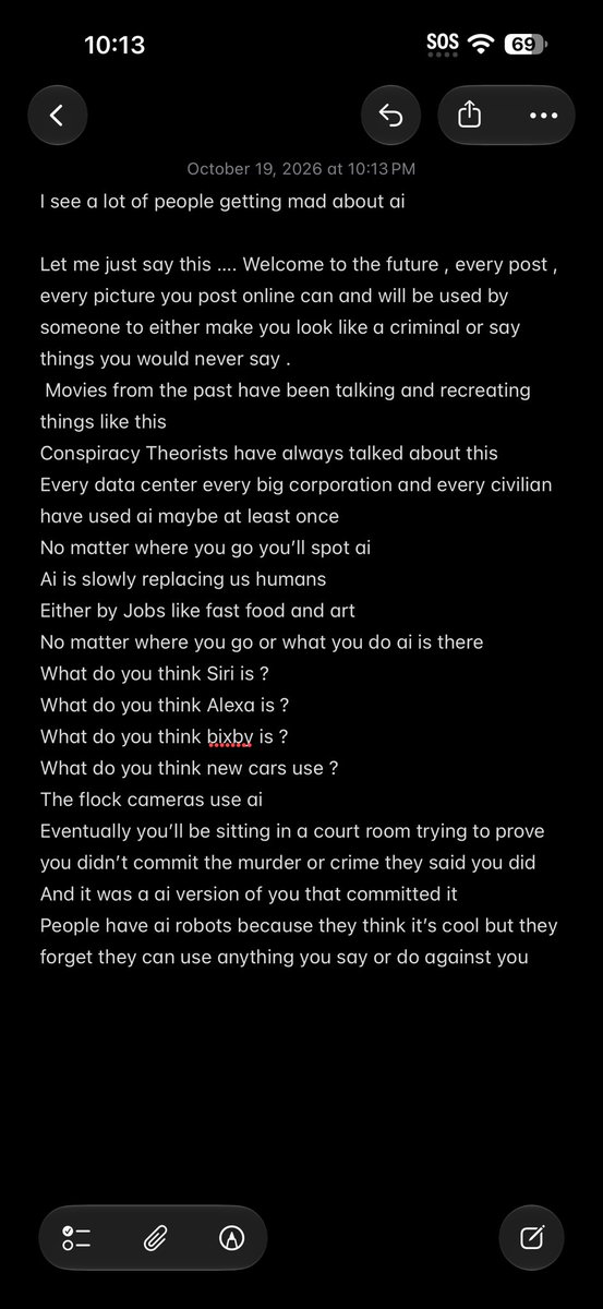 One911pilot69's tweet photo. My thoughts on ai 
Welcome to the fucking future https://t.co/NejA1dF26L