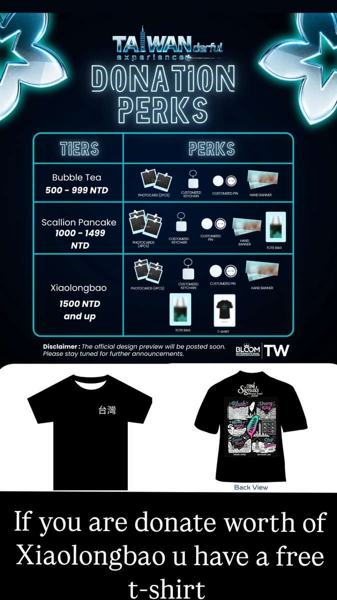 TeamBloom_TW's tweet photo. As of now  October 20 2026
updated money 24,509NTD
BLOOMS 0We humbly invite your support to help bring this project happen. Let’s work together to make this concert feel extra special for our girls! 🌸 https://t.co/2zGuMYY09L