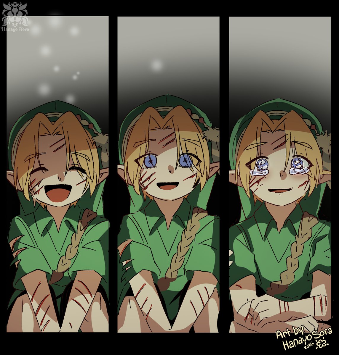 hanayo_sora's tweet photo. Link VS Dead Hands Pt 2/3
Day 19: Tears https://t.co/ml7N3n9TSA