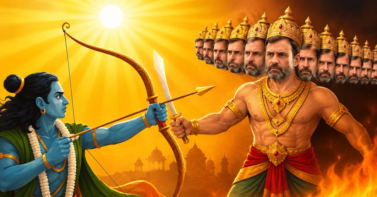 Vikrantbhardw17's tweet photo. विजयदशमी कि सभी क़ो शुभकामनायें. https://t.co/pH2e8ljfNj
