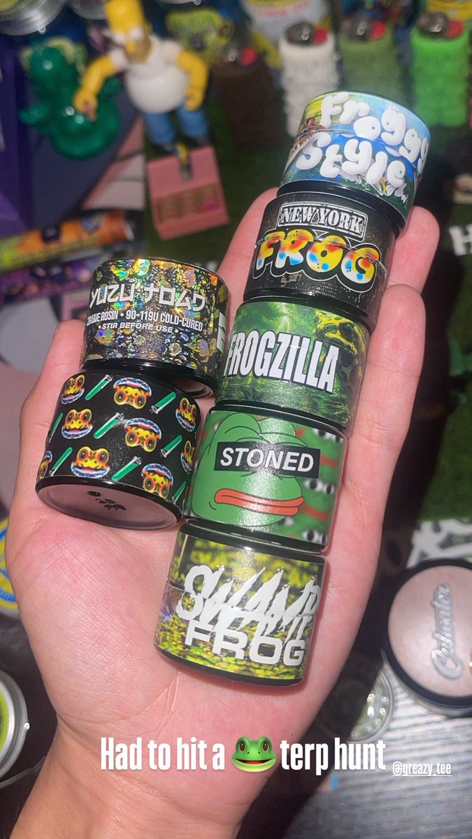 headstashreset's tweet photo. Always on the hunt almost forgot to post the puffcon resets been enjoying all of these jars 🫡🙏 https://t.co/QZRUCf4fKf
