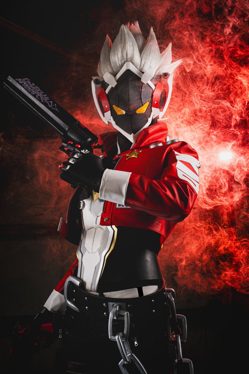 frari_brari's tweet photo. 【Cosplay】
Zenless Zone Zero / Billy Kid
photo @unmatchsan 
#スーパーロボコス大展
#ガワコス大展 https://t.co/ONq8TI20C9