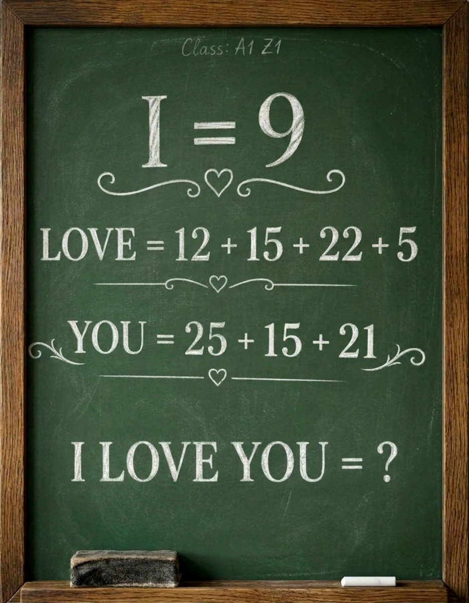 HR10031's tweet photo. Solve This, If You Can! 
 I LOVE YOU का कोड क्या है? 😜 https://t.co/9cUtBUplKG