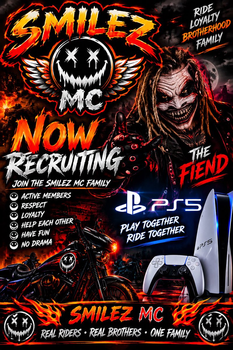 dilback98's tweet photo. We are now recruiting members on GTA We help each other make money and RP, HMU if you’re interested 🏍️🫡🎮, #MotorCycleClub 🏍️ https://t.co/OzQYk5wGuh