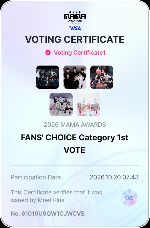 YuliPratiw1130's tweet photo. VOTE #XODIAC  for #2026MAMAVOTE에서 https://t.co/tloyLN2d4B