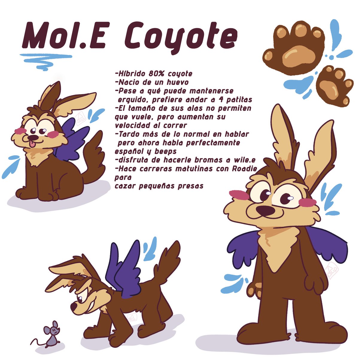 Aqua_RR3's tweet photo. Yo también quería hacerles un wawita🗣️💗
Wile.e le dió como excusa a Roadie de que su nombre estba inspirado en el mol de química (no es así, solo le gusta mucho el mole) KASJKSJSSJSJS  

#wileroad #roadrage #wilerunner #fanchild https://t.co/wTMPTasnZi