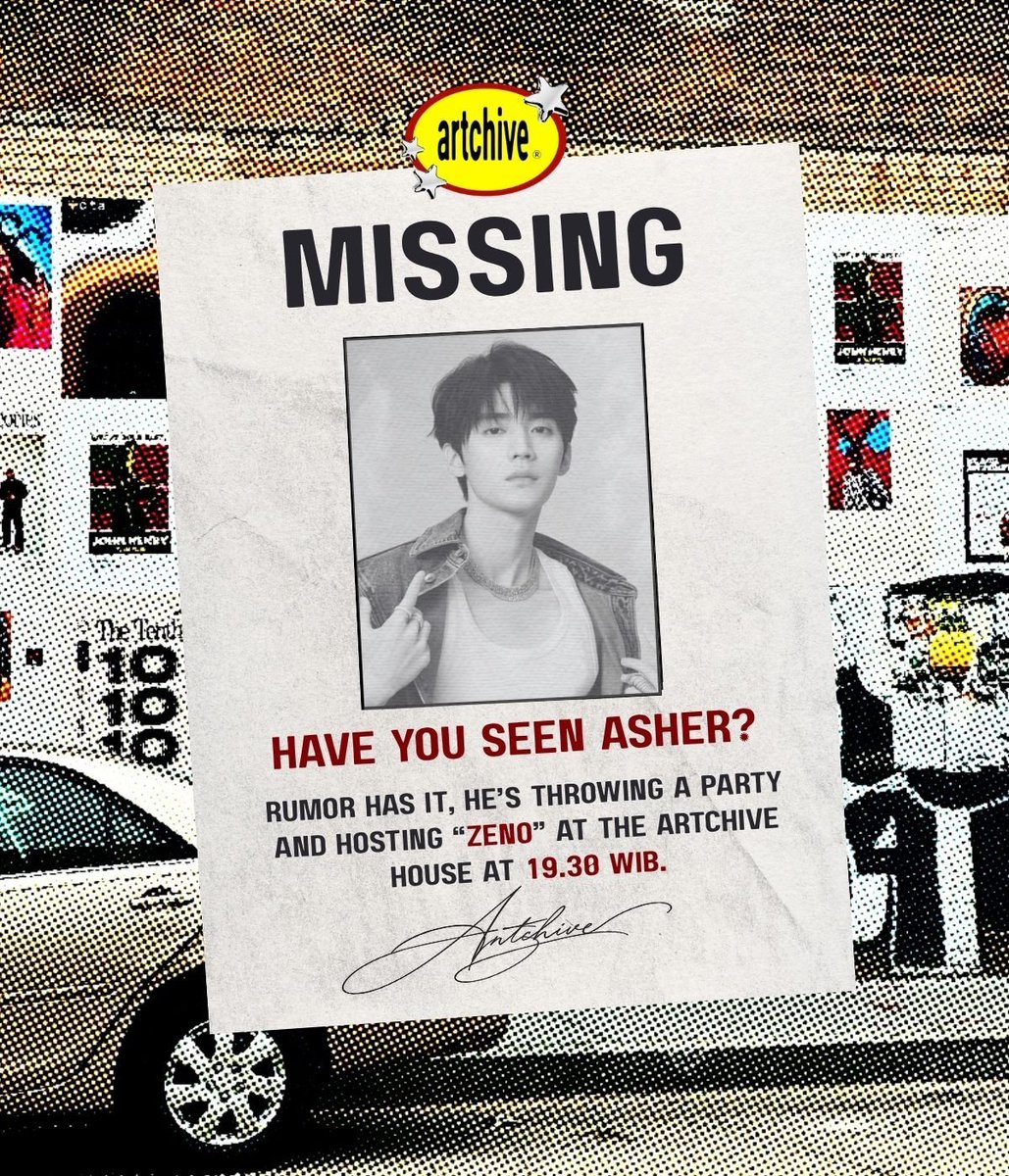 folkYIRAN's tweet photo. ⠀

So… ASHER's got something planned for today. “ZENO” at 𝘁𝗵𝗲 𝗔𝗿𝘁𝗰𝗵𝗶𝘃𝗲 𝗛𝗼𝘂𝘀𝗲, anyone? You know damn well this could go either way.

👤: ASHER
⏰️: Tue, 20 OKT, 19.30 WIB

Pull up. Let's see who folds first. © 𝗧𝗵𝗲 𝗔𝗿𝘁𝗰𝗵𝗶𝘃𝗲, 2026.

⠀ https://t.co/azo5BAc7sc