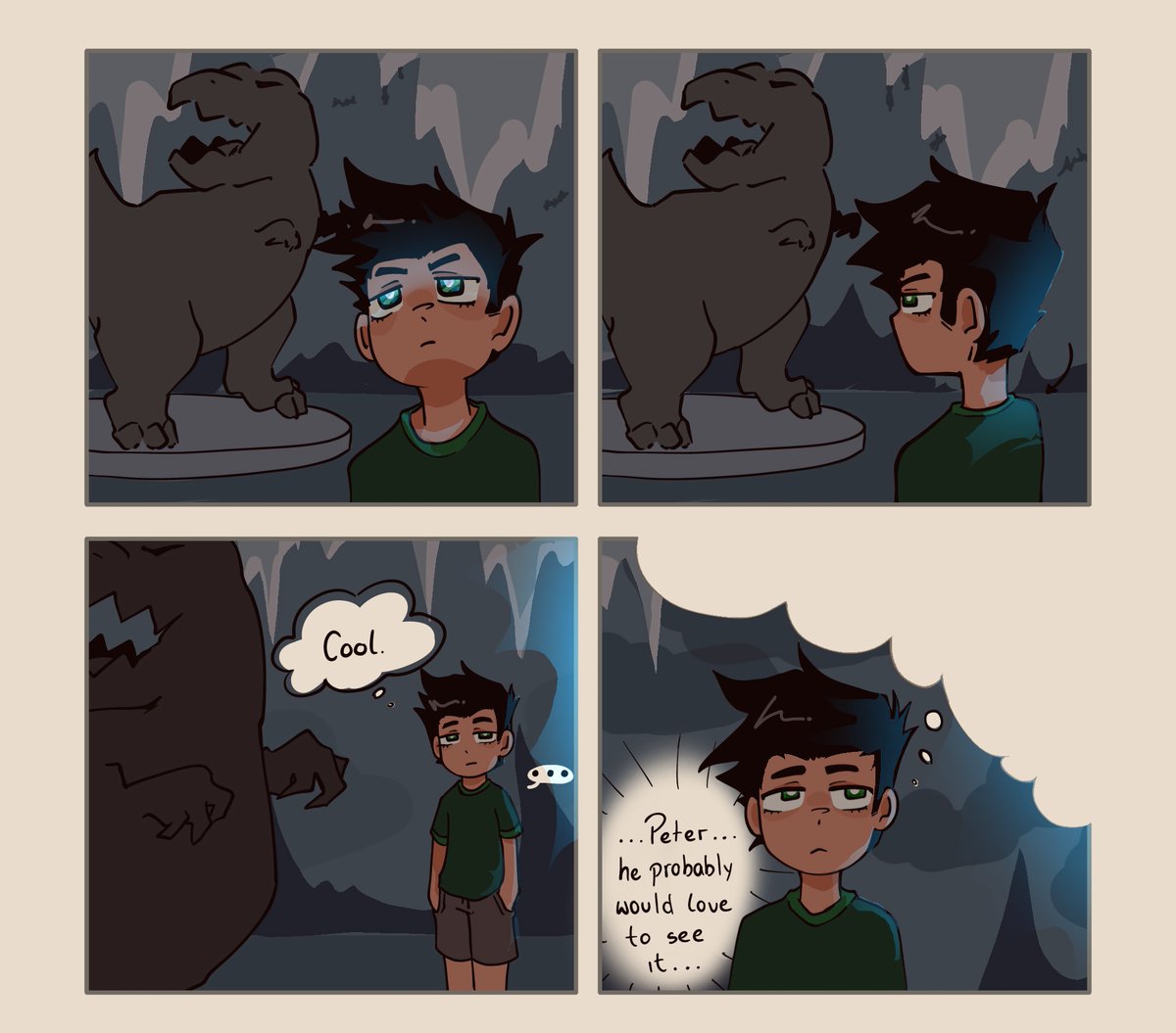TworangesNony's tweet photo. It's not that deep... IT IS THAT DEEP

#DamianWayne
#peterparker
#Damipeter

(1/2) ⬇️
Absolutely loved the chapter !!! I drew the Dino scene from the chapter 12 tho... 🙂‍↕️ https://t.co/iSikkbjKpK