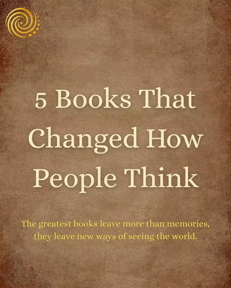 NovaTechAIX's tweet photo. 5 Books That  Changed How People Think. 
Thread- 📌🧵 https://t.co/RTAqxadEAZ