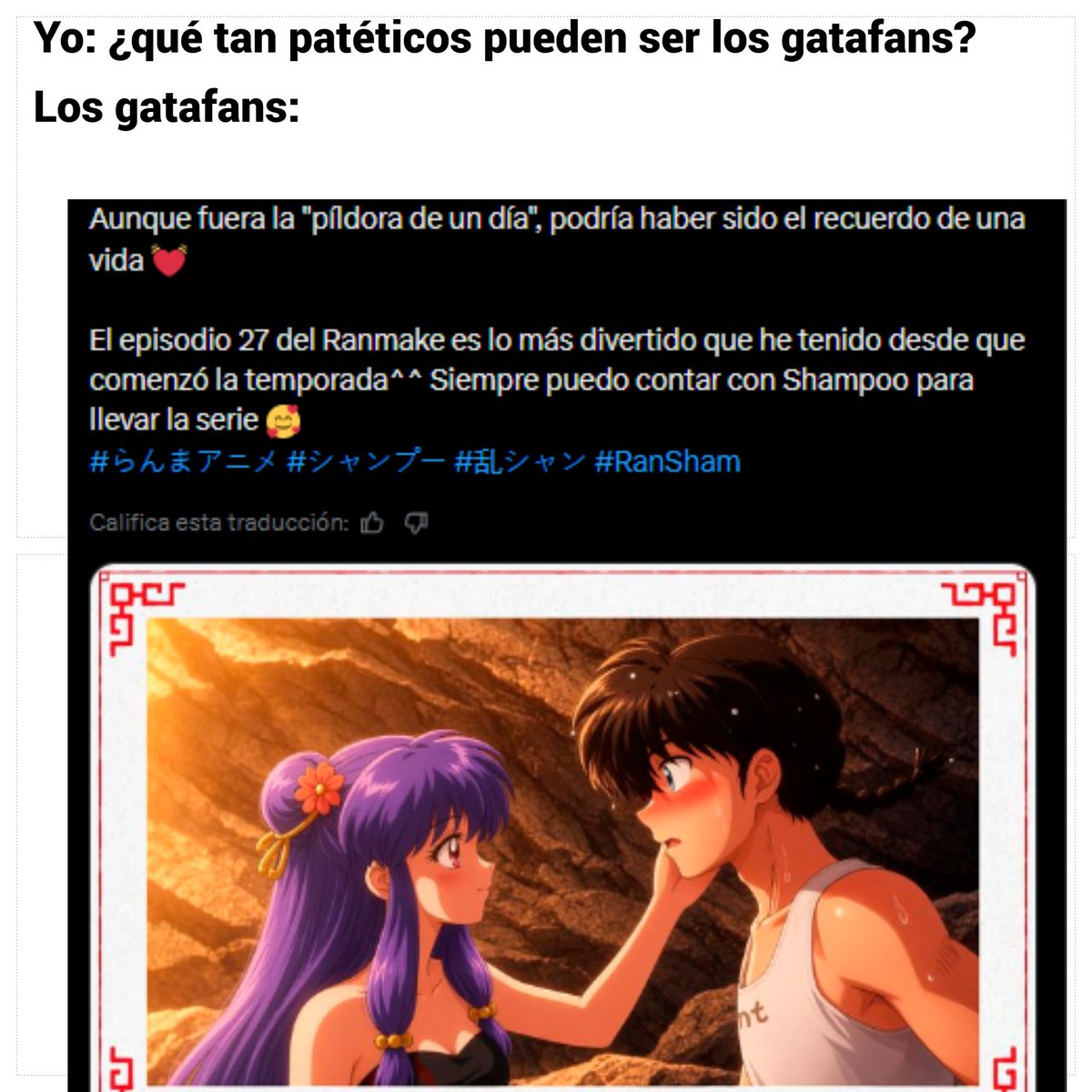 LaSantell's tweet photo. @a2ll8aooh se puede ser más patéticos que esos seres? noooooooooo creoooooooooo XD en fin, mucho no se les puede pedir https://t.co/l7Pz42ZPGl