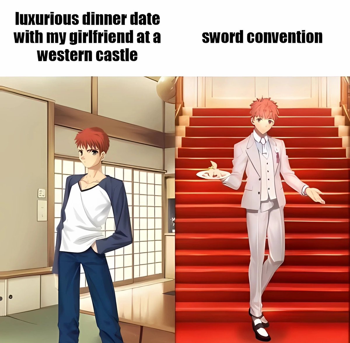 SinigangniEllie's tweet photo. It's my 4th year of Shirou day and I will never get tired of it! 
I love Shirou so much, both as a character and as my husbando, like I am so happy to see more people who love this guy so much 🥹 https://t.co/5bNjIvXzlt