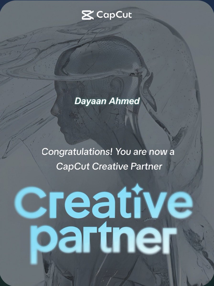 despicable_arts's tweet photo. Big moment for me: I’m now a CapCut Creative Partner! 🙌

Grateful for the opportunity, and excited to bring some fantastic new ideas to life. Stay tuned for what’s coming.

#CapCut #CreativePartner #AIFilmmaker https://t.co/XLZpjYL71f