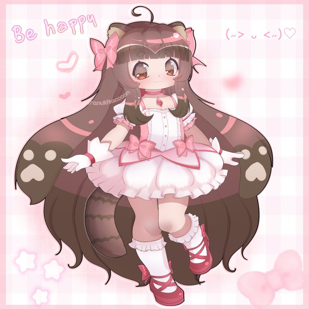 ranukitaccoon_'s tweet photo. Magical Cookie 🩷✨🦝 totally not another cosplay artwork 🩷 
#myart #MadokaMagica https://t.co/aYiLLo4SYt