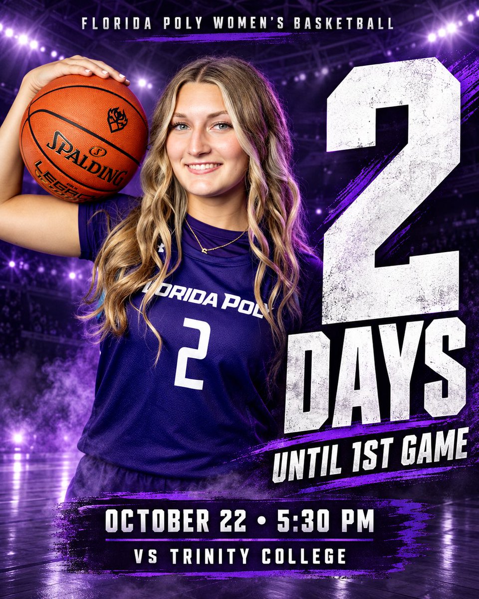 flpolywbb's tweet photo. 2 days!! 💜🏀 https://t.co/DD93YSVC4f
