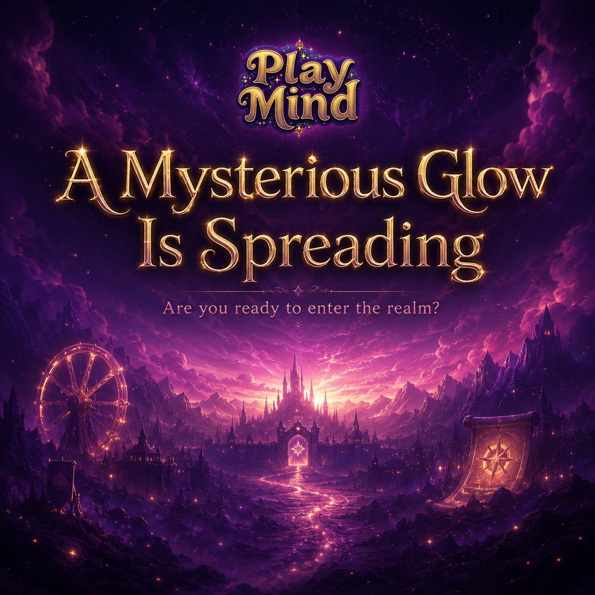 PlaymindBet's tweet photo. A mysterious glow is spreading across the Playmind universe. ✨

#Playmind #CryptoCasino #Casino #slots #OnlineCasino #USDT

Stardust is waiting. Quests are forming. The Daily Wheel is preparing to spin. The gates are almost open. 🔮

Are you ready to enter the realm? https://t.co/J0R9OcBdGK