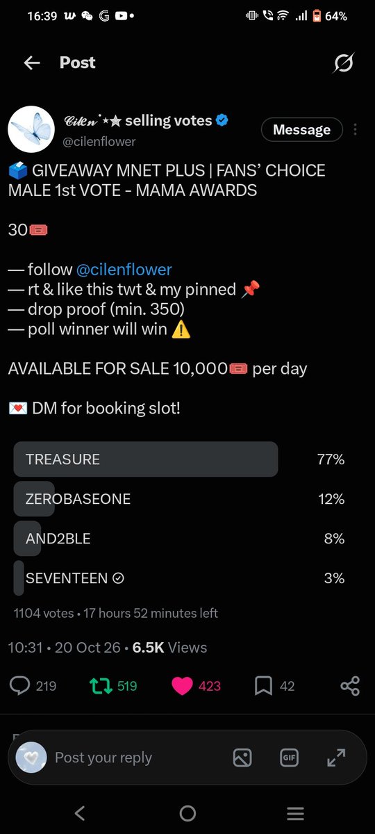Ivy31q's tweet photo. @cilenflower For #SEVENTEEN https://t.co/wqDDk3el7E