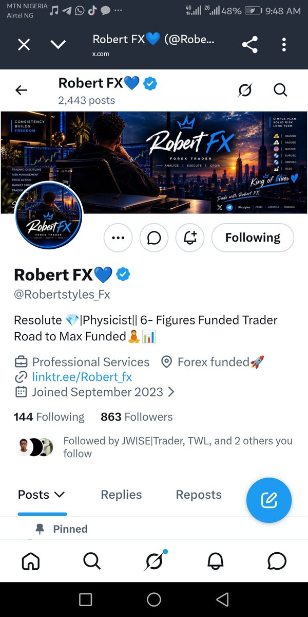 ALPHA_4L's tweet photo. @Trade_with_L3 @Danieltrades @berkayglife @EquityEdgeUK @tradewithlarry0 @Robertstyles_Fx @iam_Fxking All done boss. https://t.co/anRA32wGdO