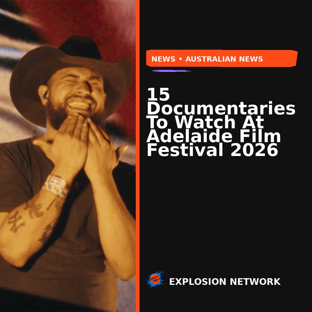 ExplosionPod's tweet photo. 15 Documentaries To Watch At Adelaide Film Festival 2026 • News From Jean-Michel Basquiat and KUMARANGK to We Are The Shaggs, here are 15 documentaries to watch at Adelaide Film Festival 2026. Read more at Explosion Network 🔗 LINK IN BIO… dlvr.​it/TVzdqh https://t.co/s1nTZJ3lgw