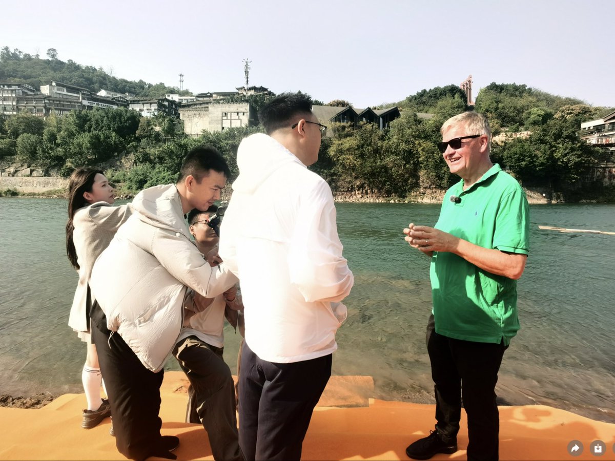 ErikSolheim's tweet photo. Exciting sustainability partnership for Wine Industry!

It was amazing to attend ChiShui River Forum in Guizhou 🇨🇳 to focus on “interweaving harmony”. Under this slogan we discussed harmony with nature and harmony among humans. All with a view to wine culture.

MaoTai city at the ChiShui river is the home of the MaoTai liqueur , one of the most valuable brands in the world. The favorite drink of China.

It is wonderful to celebrate the transformation of the Chishui River, the mother river of the brewery. Once Chishui was very polluted, species went extinct. Now fishes are plenty and bigger, the river is clean close to drinking level. Chishui is a master class in ecological recovery.

The forum was also an opportunity to highlight the role of wine or baijiu in Chinese heritage. As wine is central to France or beer to Germany, baijiu is part of Chinese cultural history. Think of the Rhône valley without wine or Munich without beer, that’s Guizhou without MaoTai.

MaoTai is even important from the four crossings of the ChiShui river, a turning point in modern military history. 

Wine experts from across the world attended. I spoke about the incredible environment progress of the Chishui river. Any wine is the product of the soil, the water and the grains and flowers of its home. We better take good care of it!

https://t.co/GuXzbjC8Eb