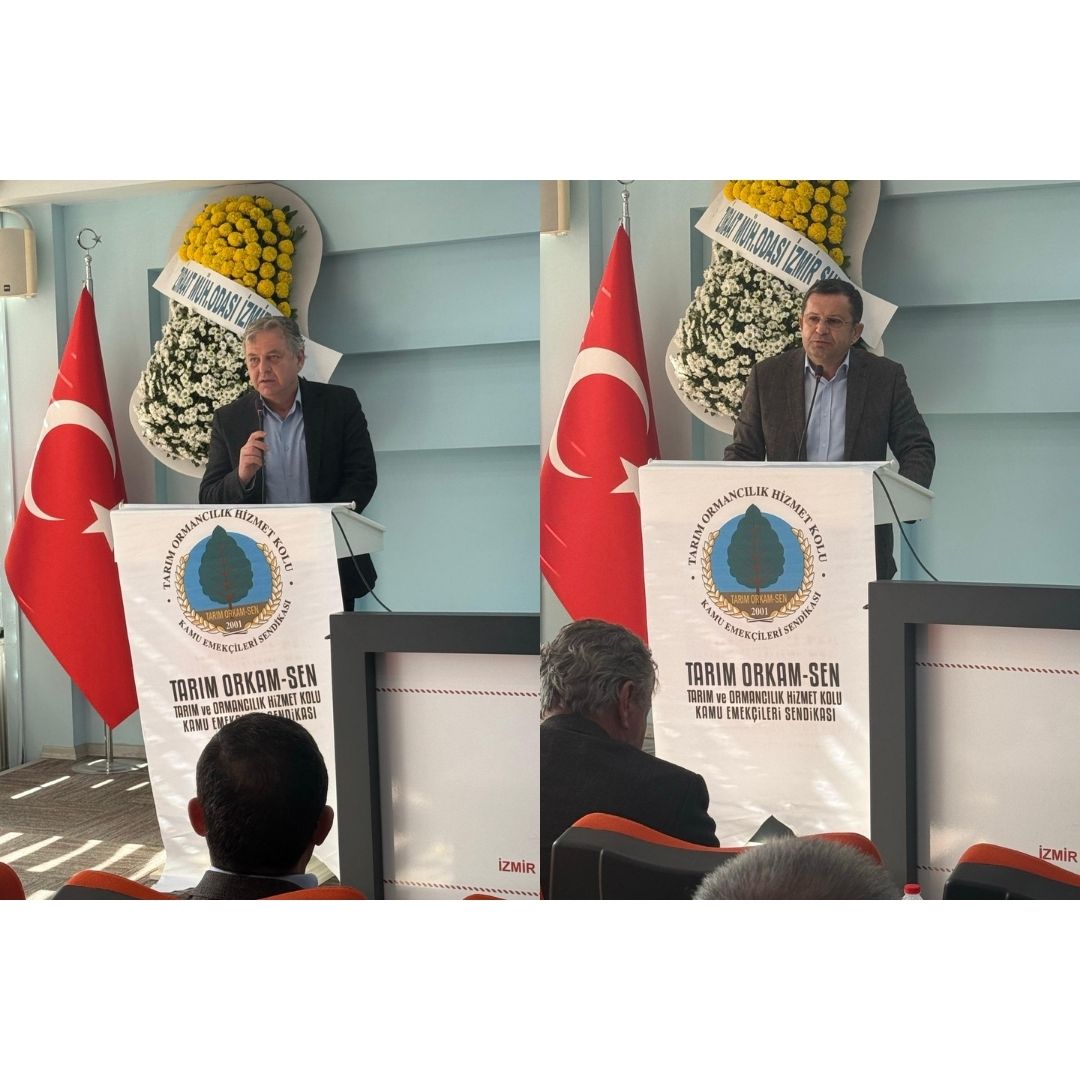 TARIM_ORKAM_SEN's tweet photo. 📢 İZMİR ŞUBEMİZ 9. OLAĞAN GENEL KURULUNU GERÇEKLEŞTİRDİ!    

8. Dönem Şube Yönetim Kurulu üyeliği görevini yürüten arkadaşlarımıza bugüne kadar verdikleri emek ve mücadele için teşekkür ediyoruz.

 Yeni dönemde görev alan arkadaşlarımıza başarılar diliyor, emeğin, dayanışmanın ve örgütlü mücadelenin büyütülmesi yolunda birlikte yürüyeceğimiz bir dönem diliyoruz.    

Yaşasın örgütlü mücadelemiz!  
Yaşasın Tarım Orkam-Sen!  
Yaşasın KESK!