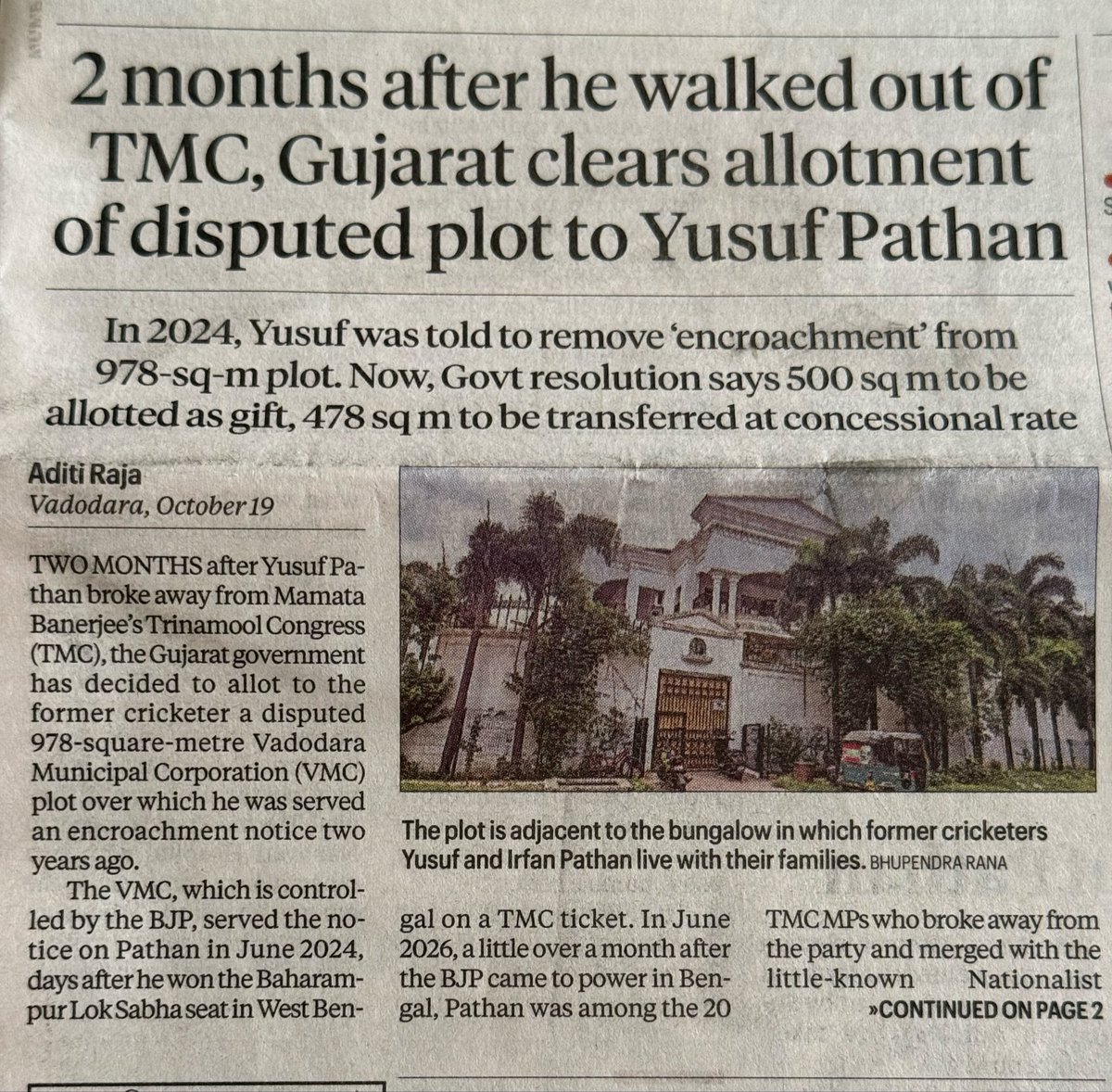 RURALINDIA's tweet photo. 978 https://t.co/rv2jZYvAeJ. piece of land is all it took for Yusuf to betray the party who fielded him and the voters who voted for him.

How did Didi go so wrong in selecting people ? https://t.co/7CMF5nd7fu